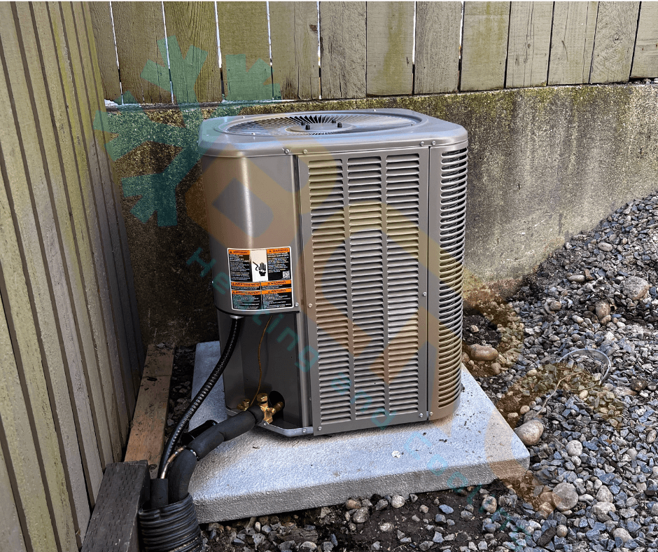 bcrc heat pump installation langley project