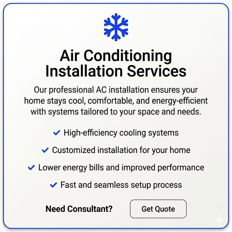 Air Conditioning Service Offer