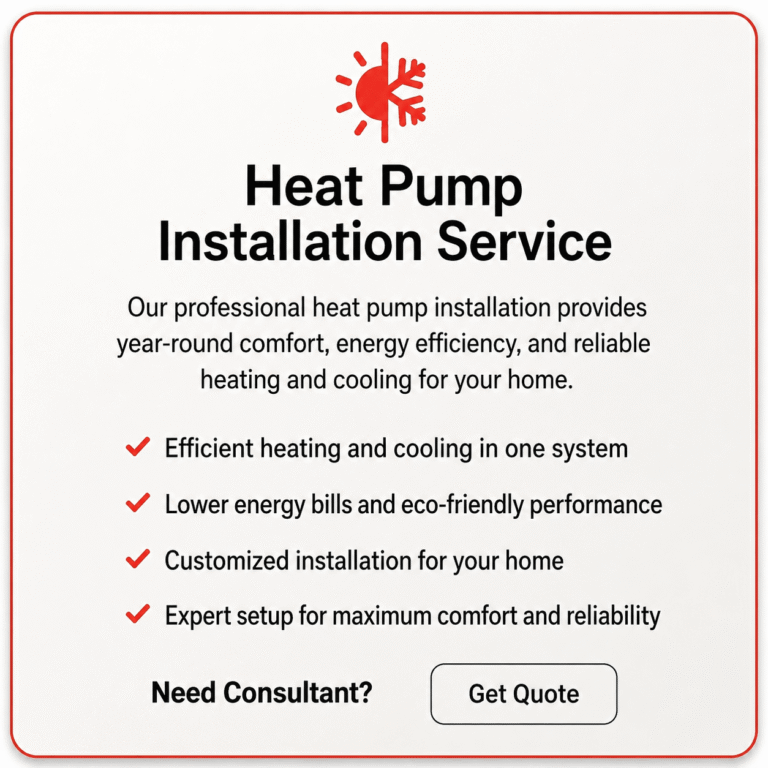 Heat Pump Service Offer