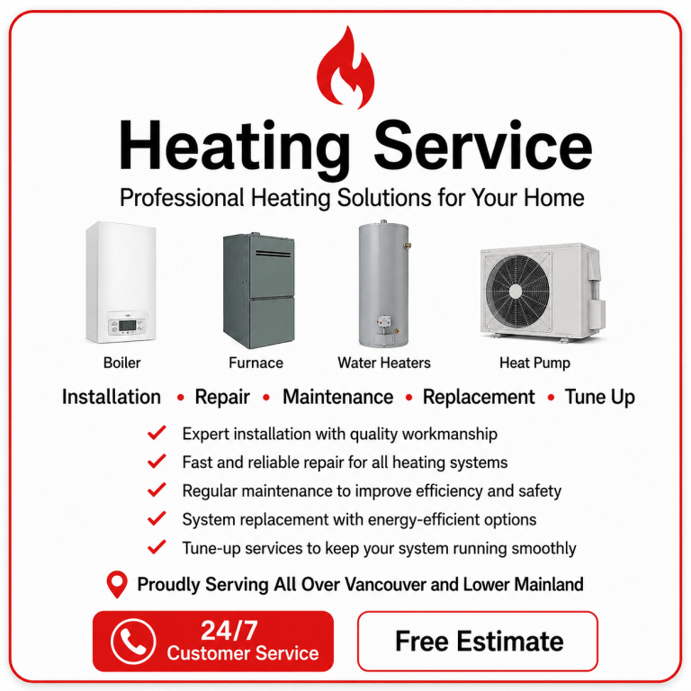 Heating Service in Vancouver