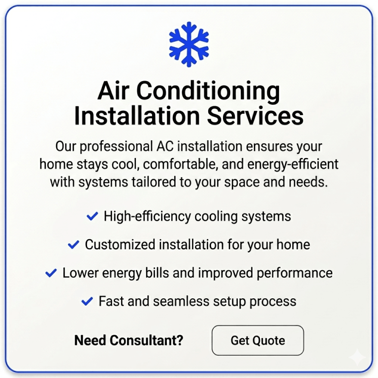 Air Conditioning Installation and Repair Service in Vancouver