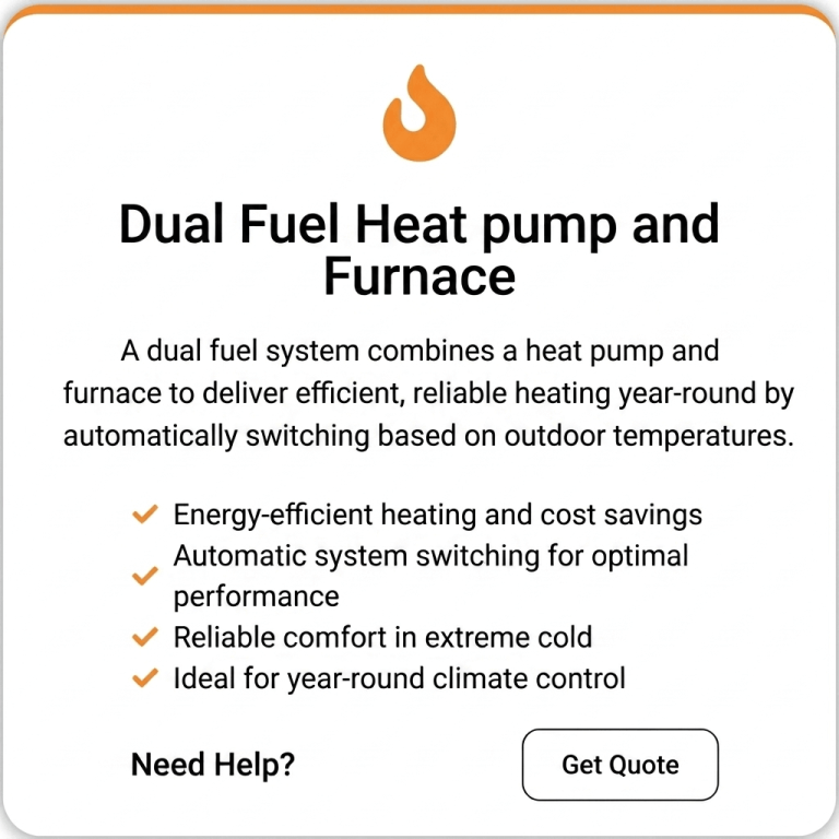 Dual Fuel Furnace Installation and Repair Service in Vancouver